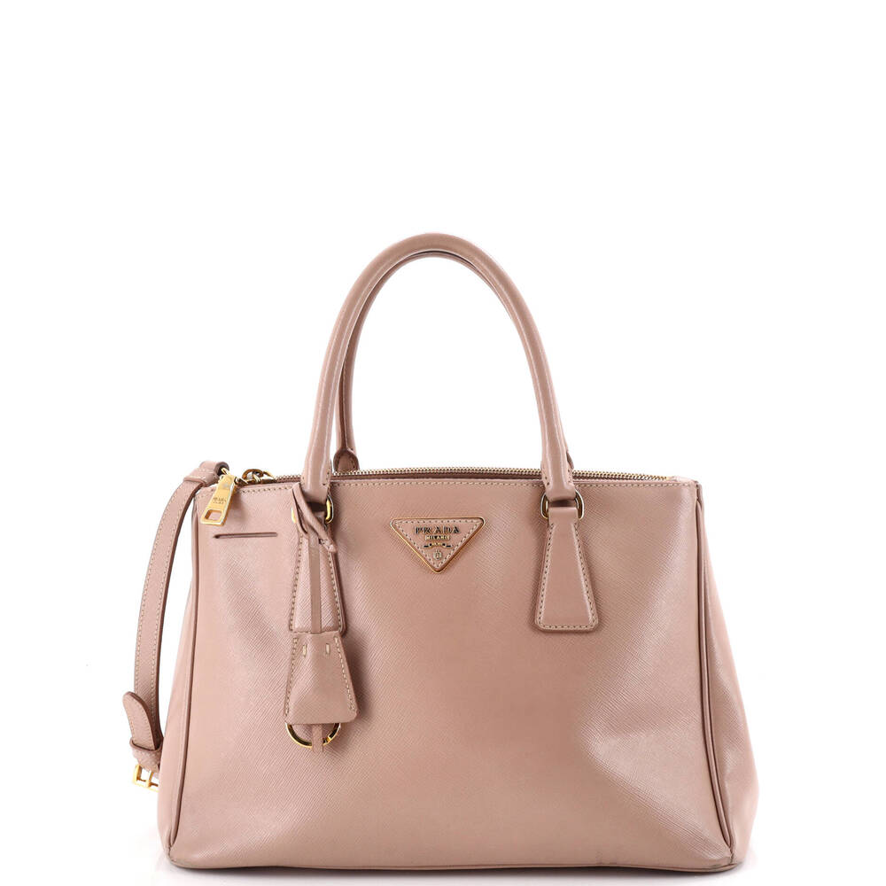 Prada Double Zip Lux Tote Saffiano #260563P10B